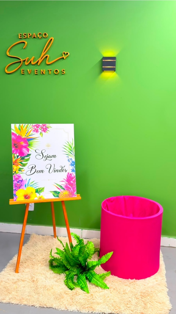 Cavalete + Placa Tropical E Barrica de Presente - suh pegue monte 