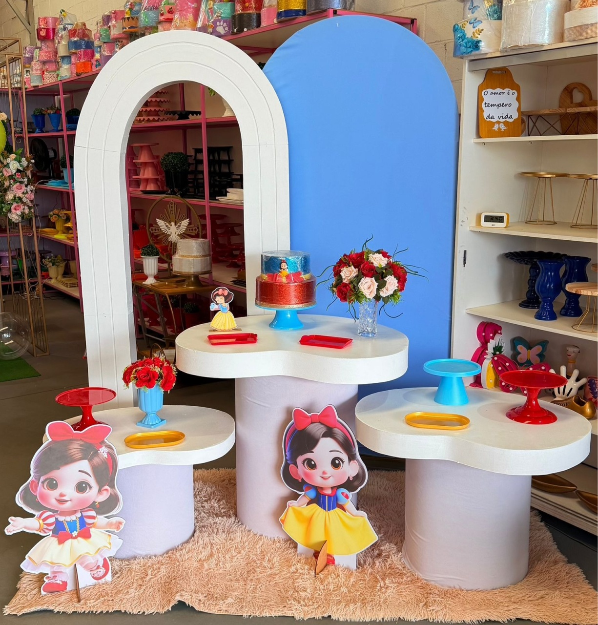 Romano Branco + Romano Portal+ Cilindros Orgânicos (Minimalista Branca de Neve)  - suh pegue monte 