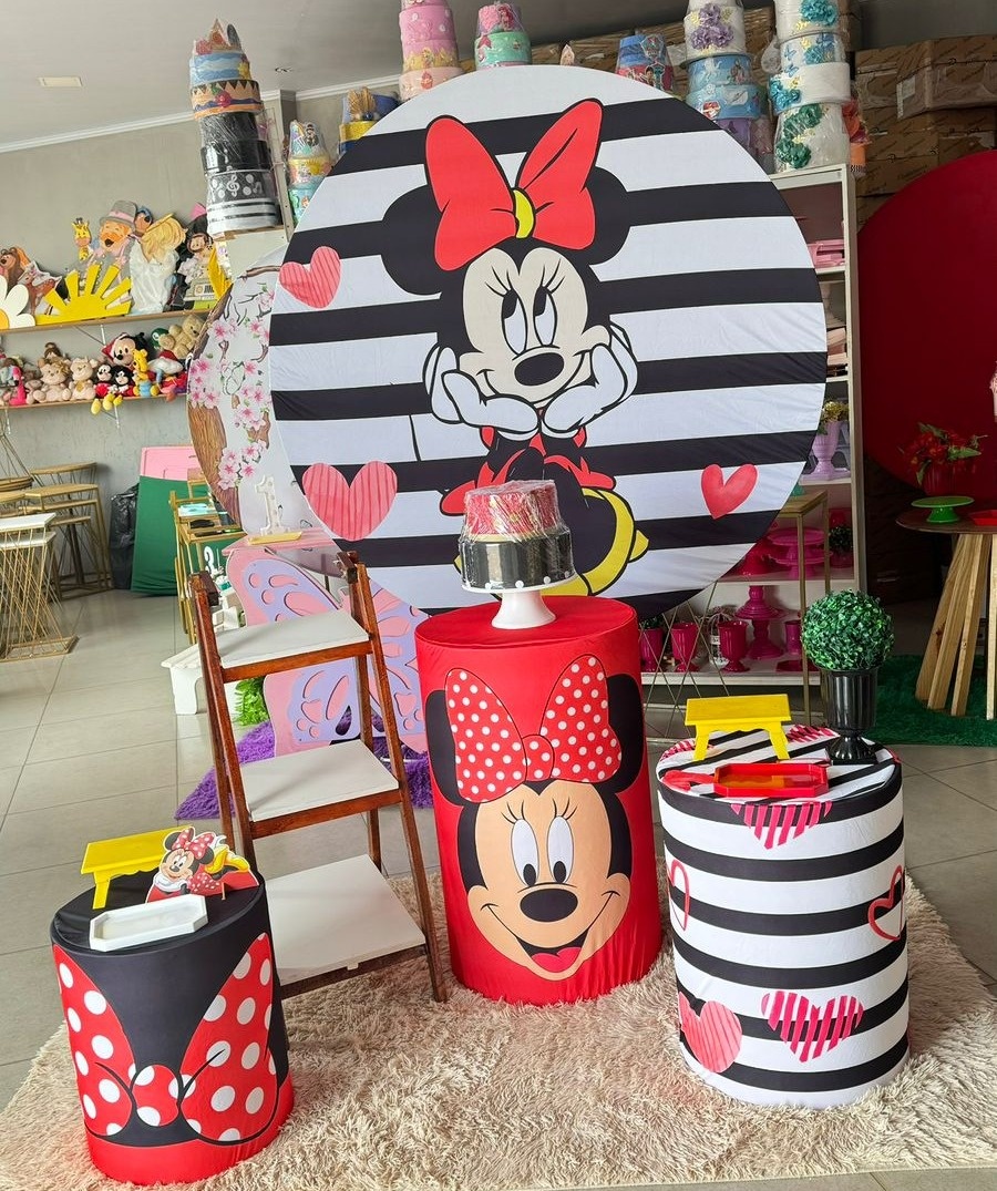 Minnie Vermelho + Escadinha - suh pegue monte 