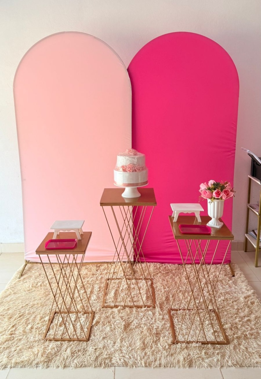 Romano Pink E Rosa Bebe +Trançada   - suh pegue monte 