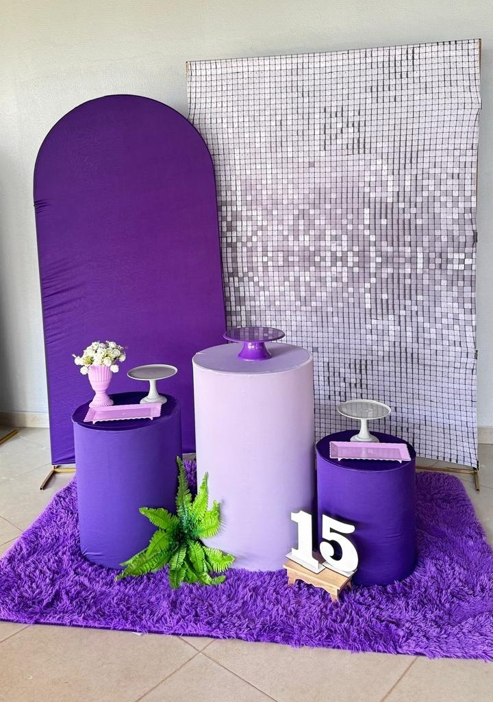 Romano Roxo + Retangular Prata - suh pegue monte 