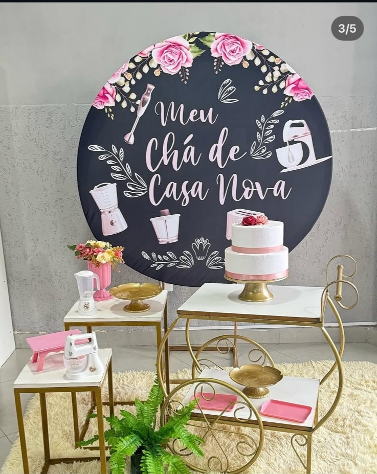 Cha de Casa Nova + Carrinho - suh pegue monte 