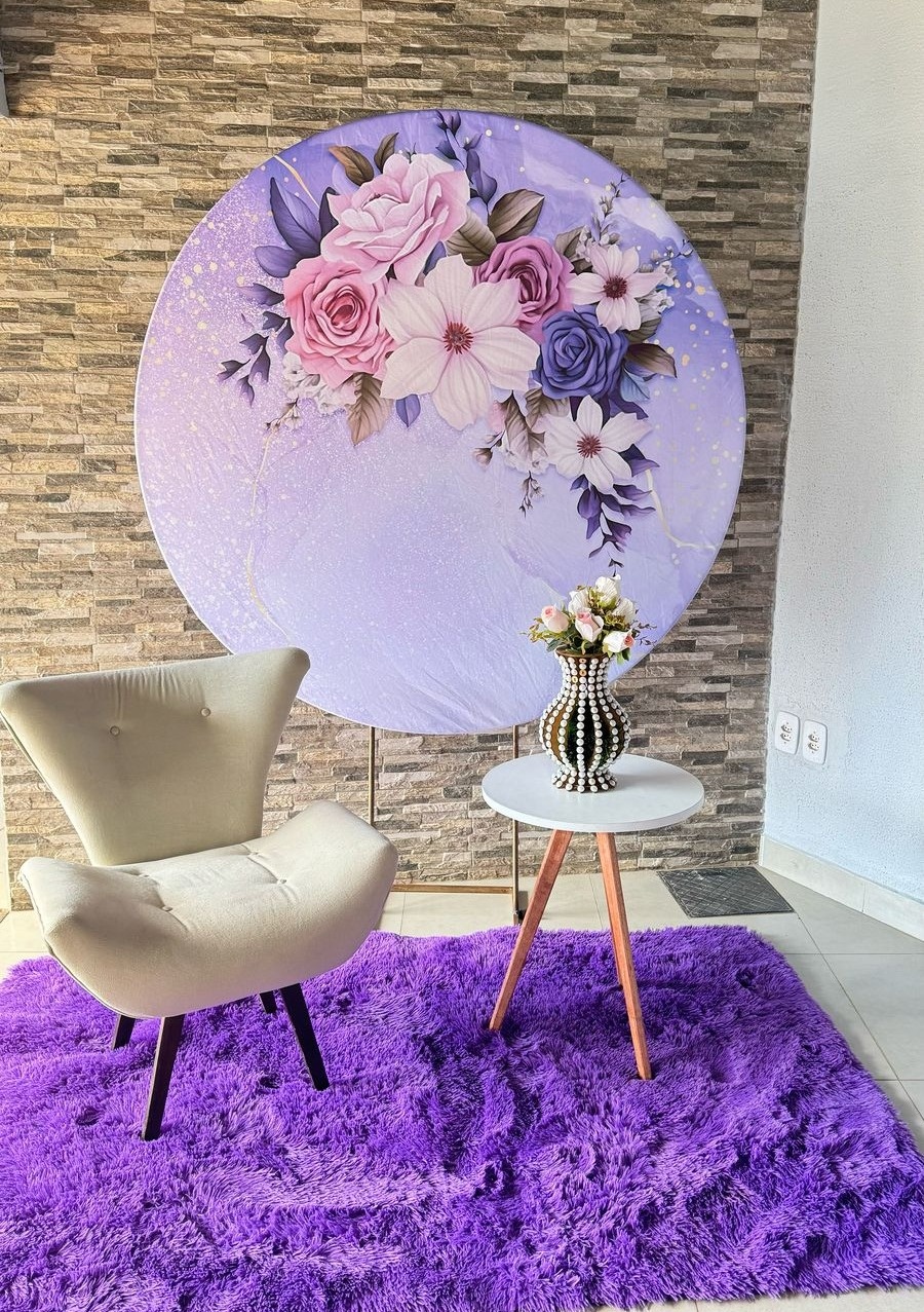 Flores Lilas + Poltrona  - suh pegue monte 