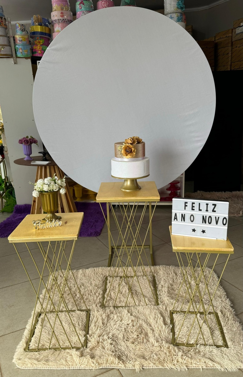 Branco + Trançada ( Ano Novo) - suh pegue monte 