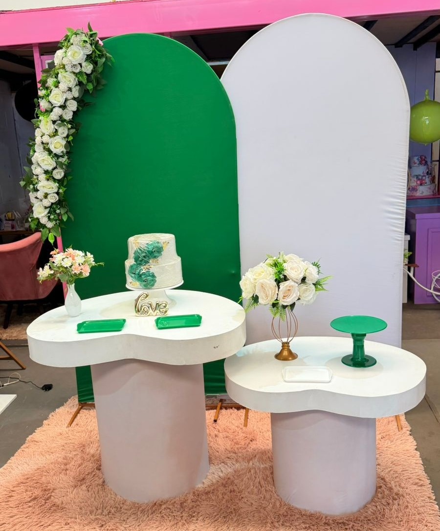 Romano Verde  + Branco E Cilindros Orgânico - suh pegue monte 