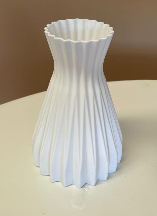 Vaso Branco ( Centro de Mesa) - suh pegue monte 