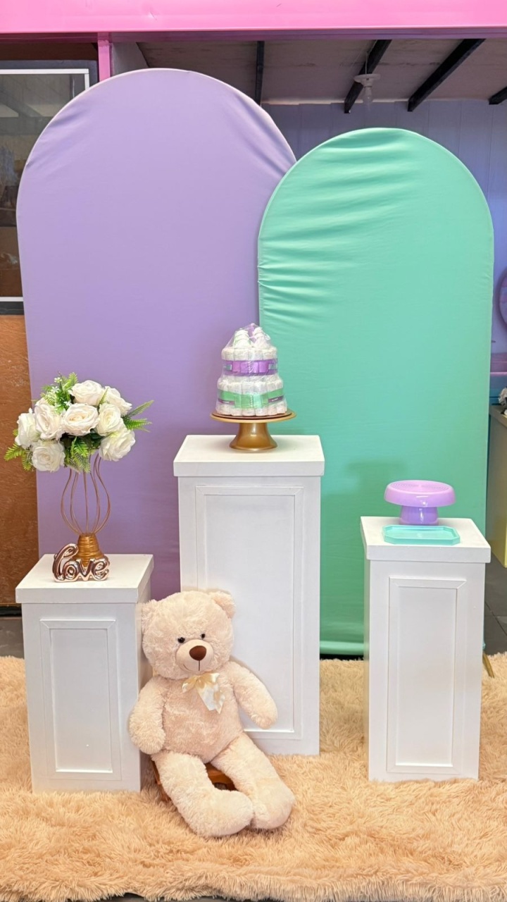 Romano Verde E Lilas + Bomber Cubos + Urso - suh pegue monte 