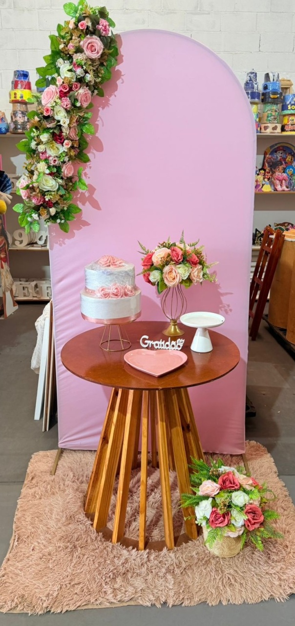 Romano Rosa Bebe + Rustica G + Arranjo Painel  - suh pegue monte 