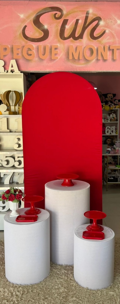 Romano Vermelho E Cilindro Branco - suh pegue monte 