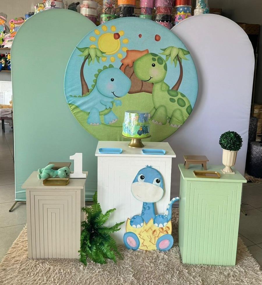 Dino Baby 1 + Romano Branco E Verde Agua - suh pegue monte 