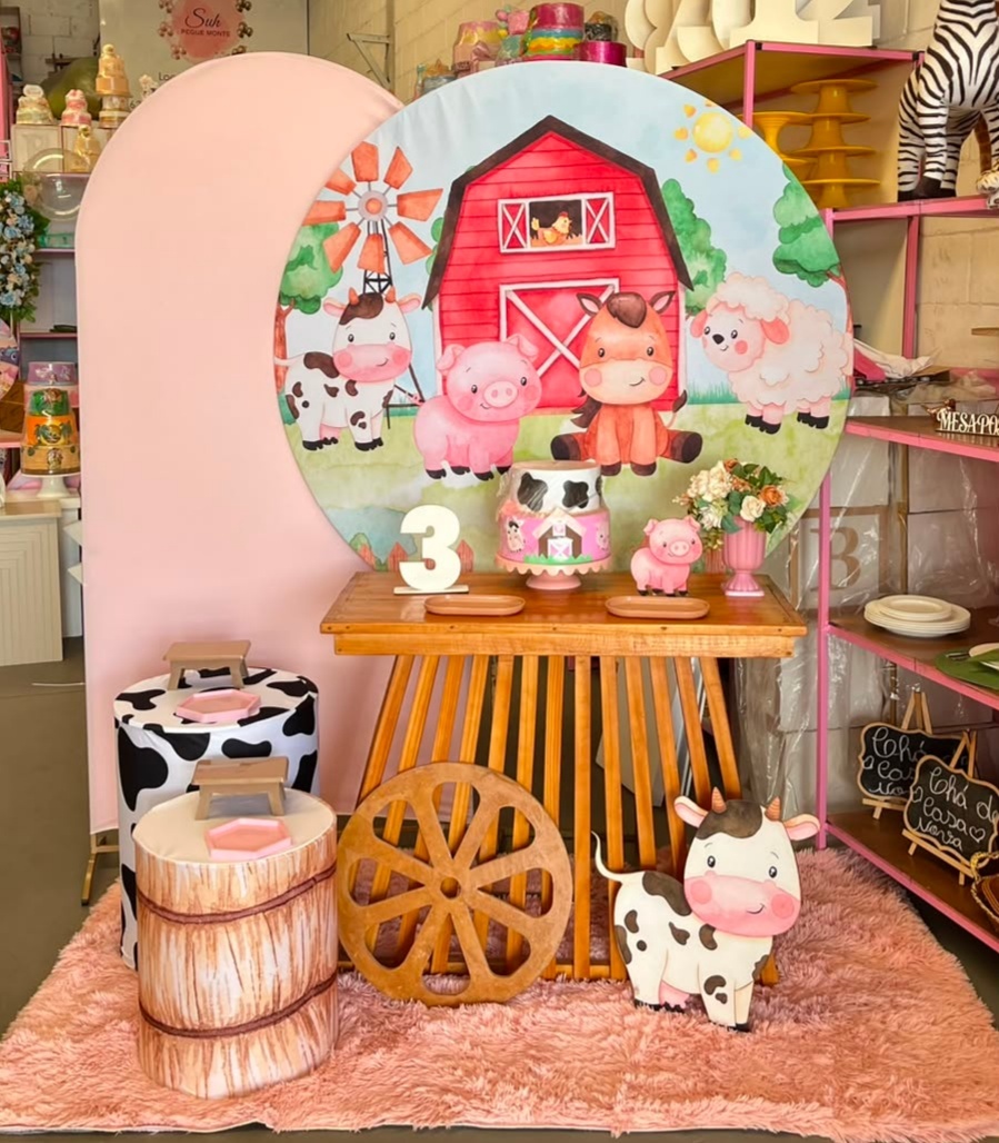 Fazendinha Menino 2 + Rustica 4 ( Pra Menina ) + Romano Rosa Bebe - suh pegue monte 