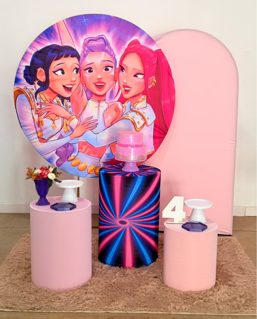 Guerreiras Do Kpop + Romano Rosa + Cilindros M E P Rosa - suh pegue monte 
