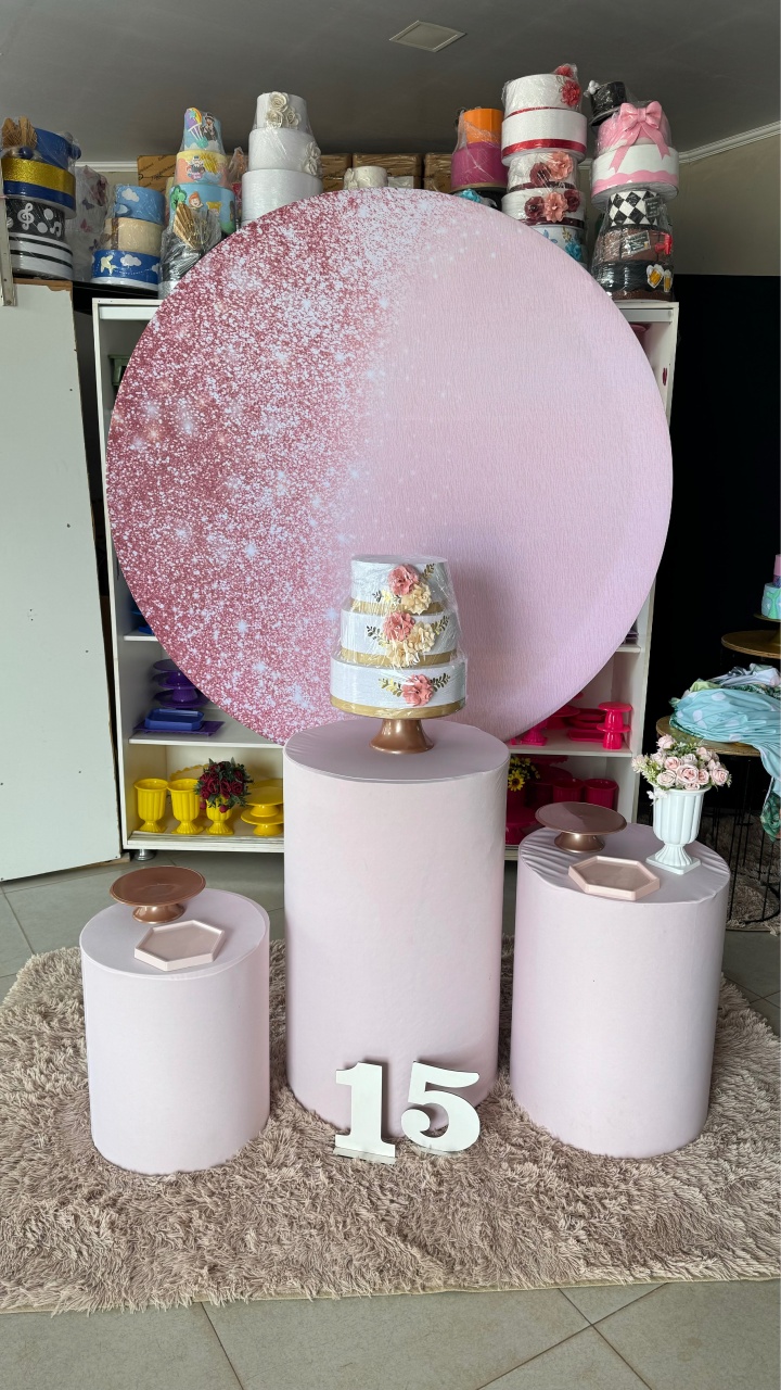 Rosa Glitter - suh pegue monte 