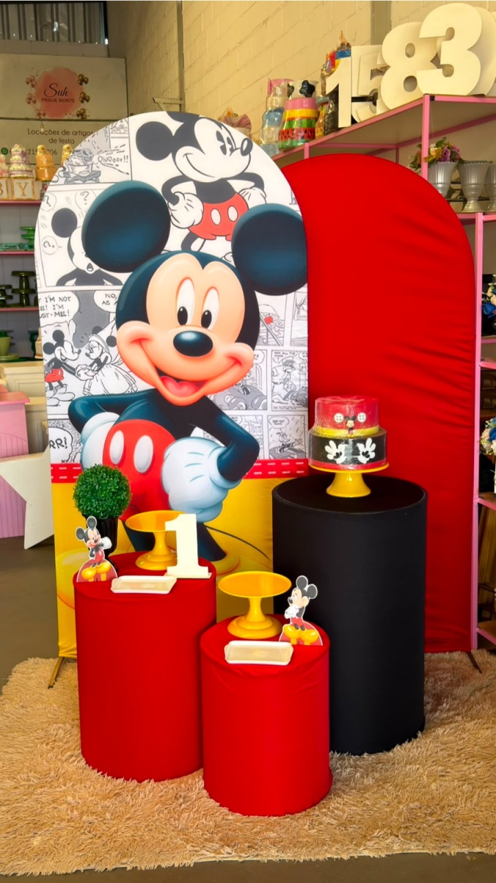 Romano Mickey + Vermelho - suh pegue monte 