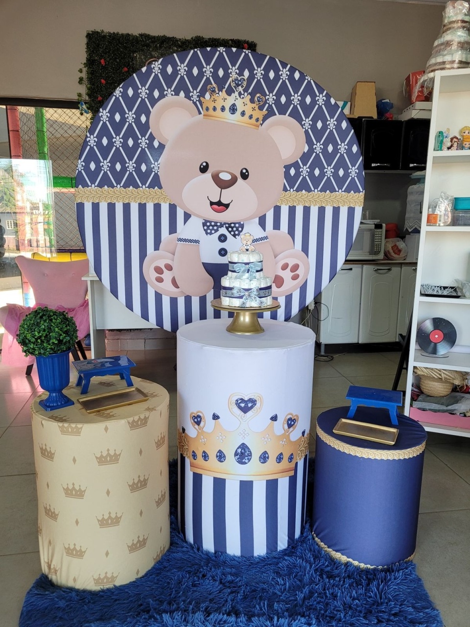 Chá de Bebe Urso Príncipe  - suh pegue monte 