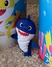 Urso Tubarão Azul ( Baby Shark) - suh pegue monte 