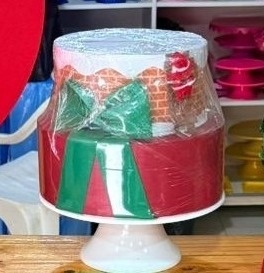 Bolo Fake Natal  - suh pegue monte 