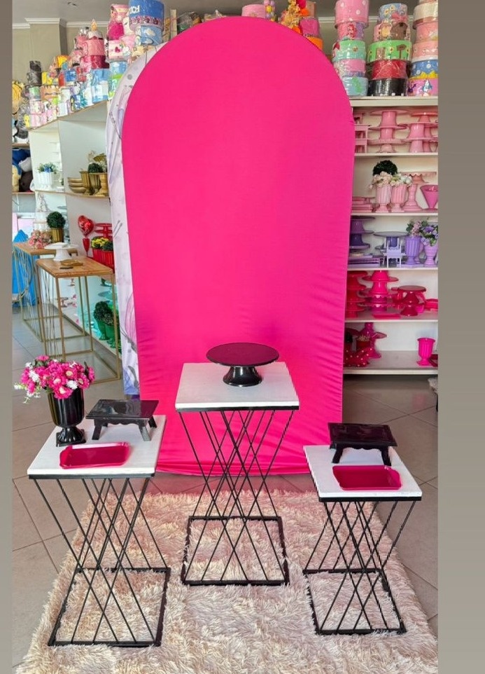 Romano Pink + Trançada Preta - suh pegue monte 