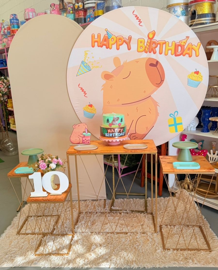 Capivara + Romano E Kit Mesa Trançada - suh pegue monte 