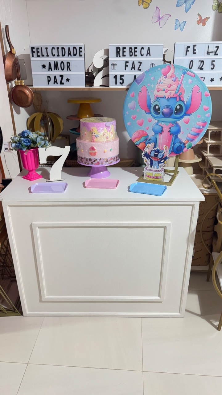 Festa Na Mesa Stitch 2 ( Com Mesa) - suh pegue monte 