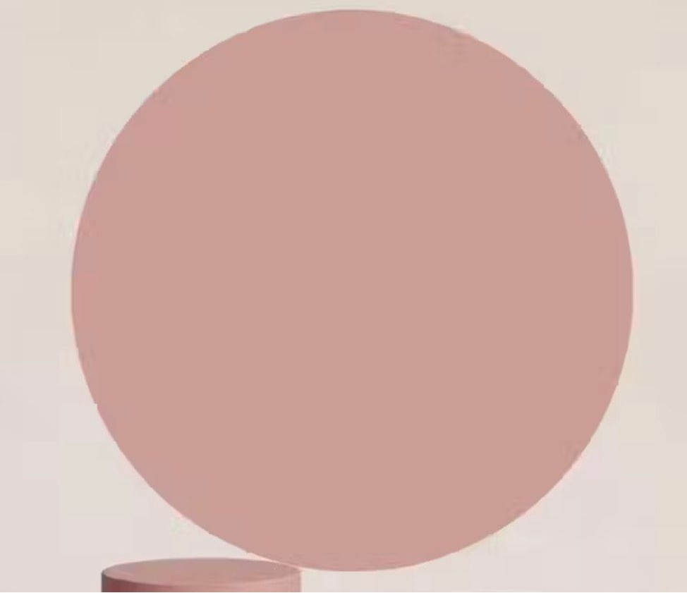 Capa Painel Redondo Rosé 1,50 - suh pegue monte 