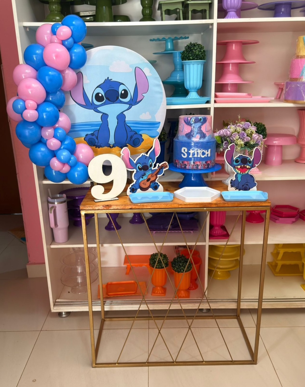 Festa Na Mesa Stitch 1 + Mesa G - suh pegue monte 