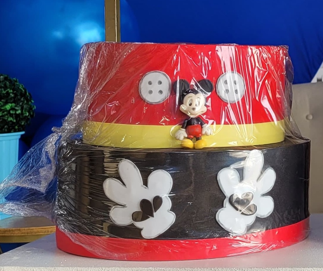 Bolo Fake Mickey - suh pegue monte 