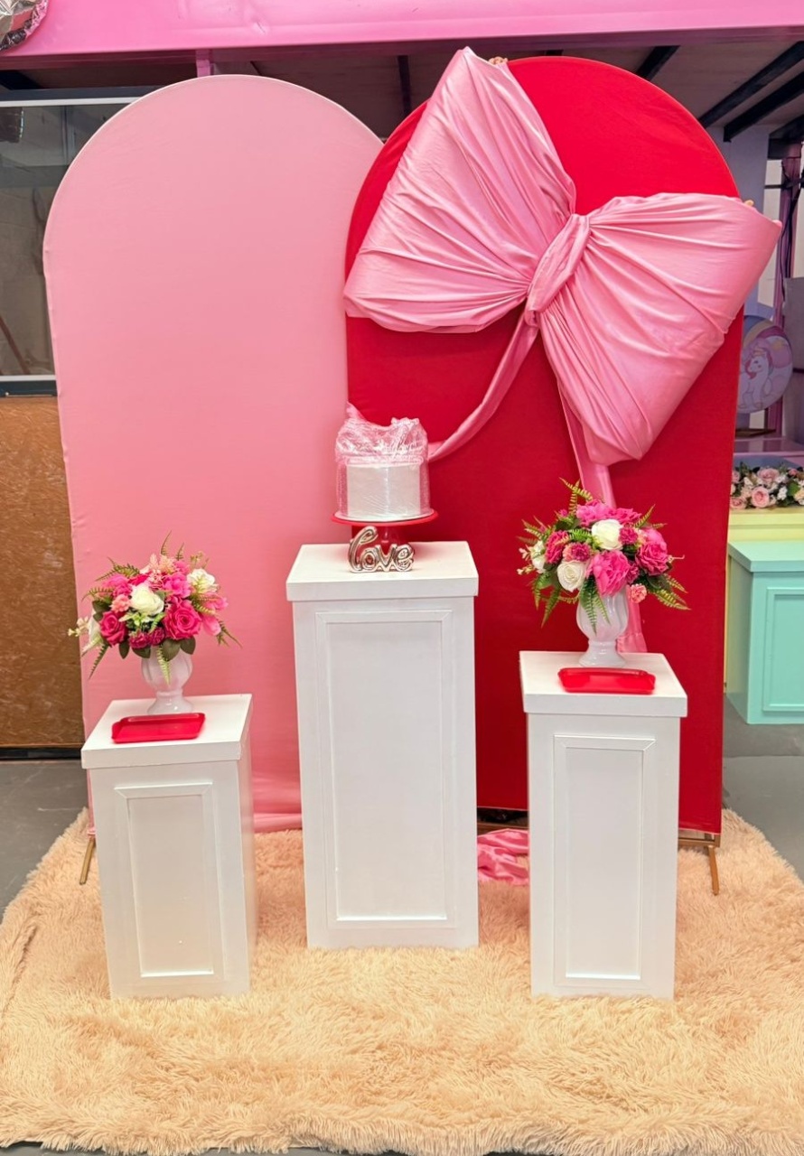 Romano Rosa Bebe E Vermelho + Bomber Cubos + Laço Rosa - suh pegue monte 