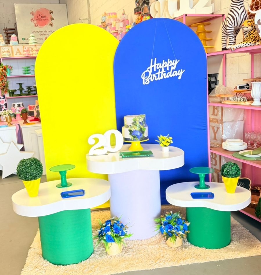 Romano Azul + Amarelo E Organicos + ( Brasil ) + Happy Mdf - suh pegue monte 
