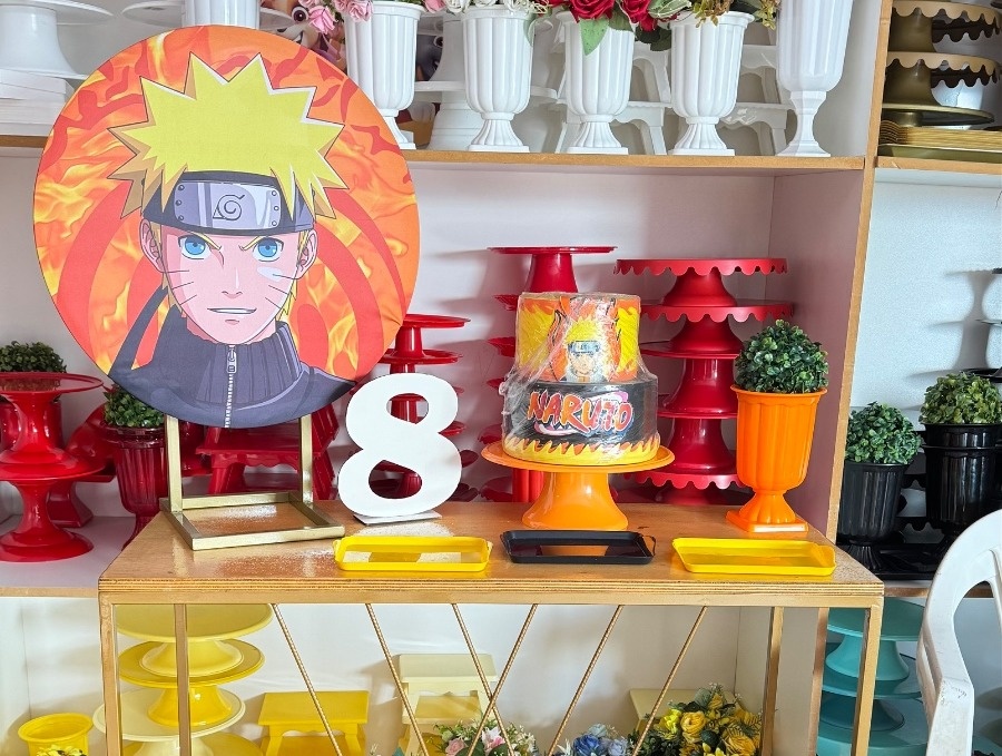 Festa Na Mesa Naruto - suh pegue monte 