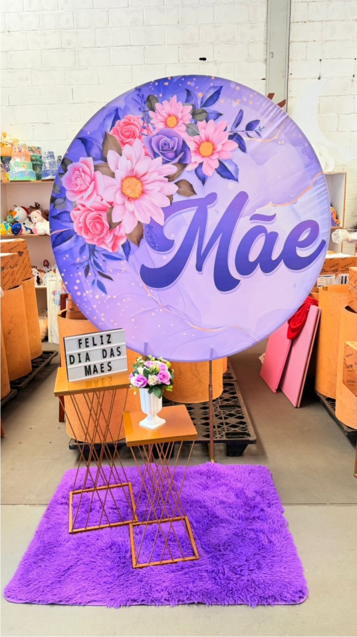 Dia das Mães 4 (Flores Lilas)  - suh pegue monte 