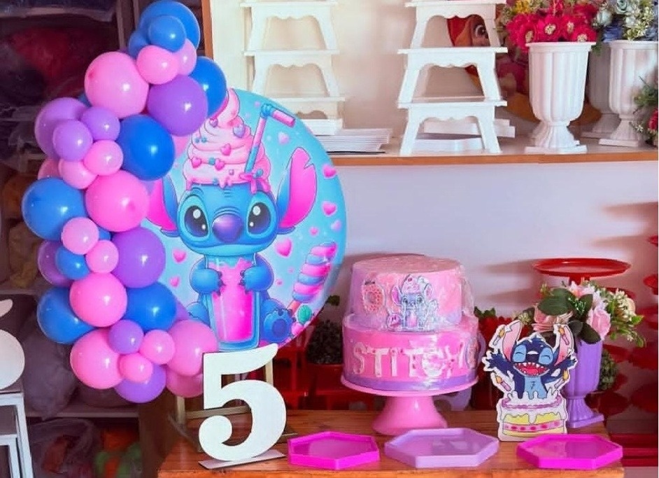 Festa Na Mesa Stitch 4 - suh pegue monte 