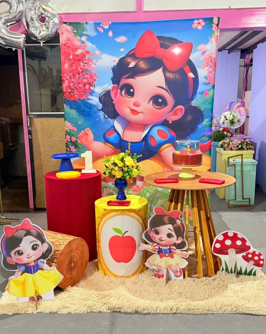 Retangular Branca de Neve Cute + Rustica G  - suh pegue monte 