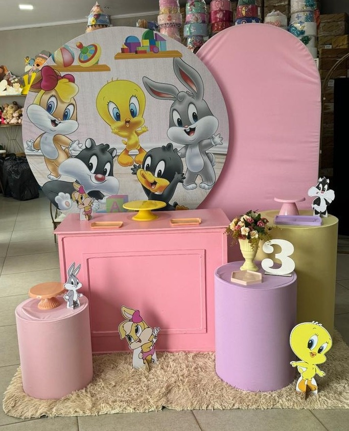 Redondo Looney Tunes (Kit Maior) - suh pegue monte 