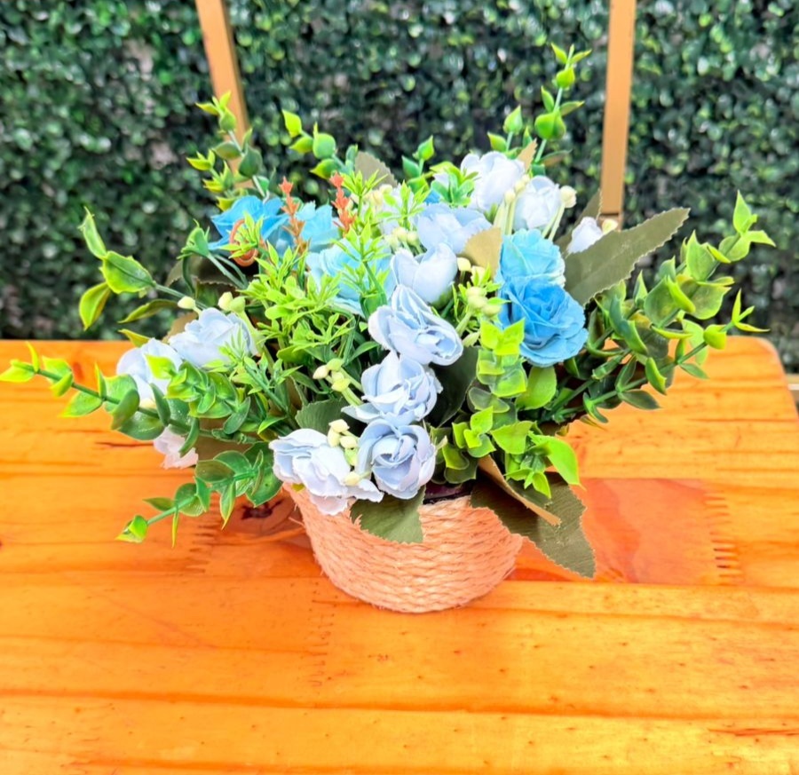 Vasinho Rustico Pp  Azul - suh pegue monte 
