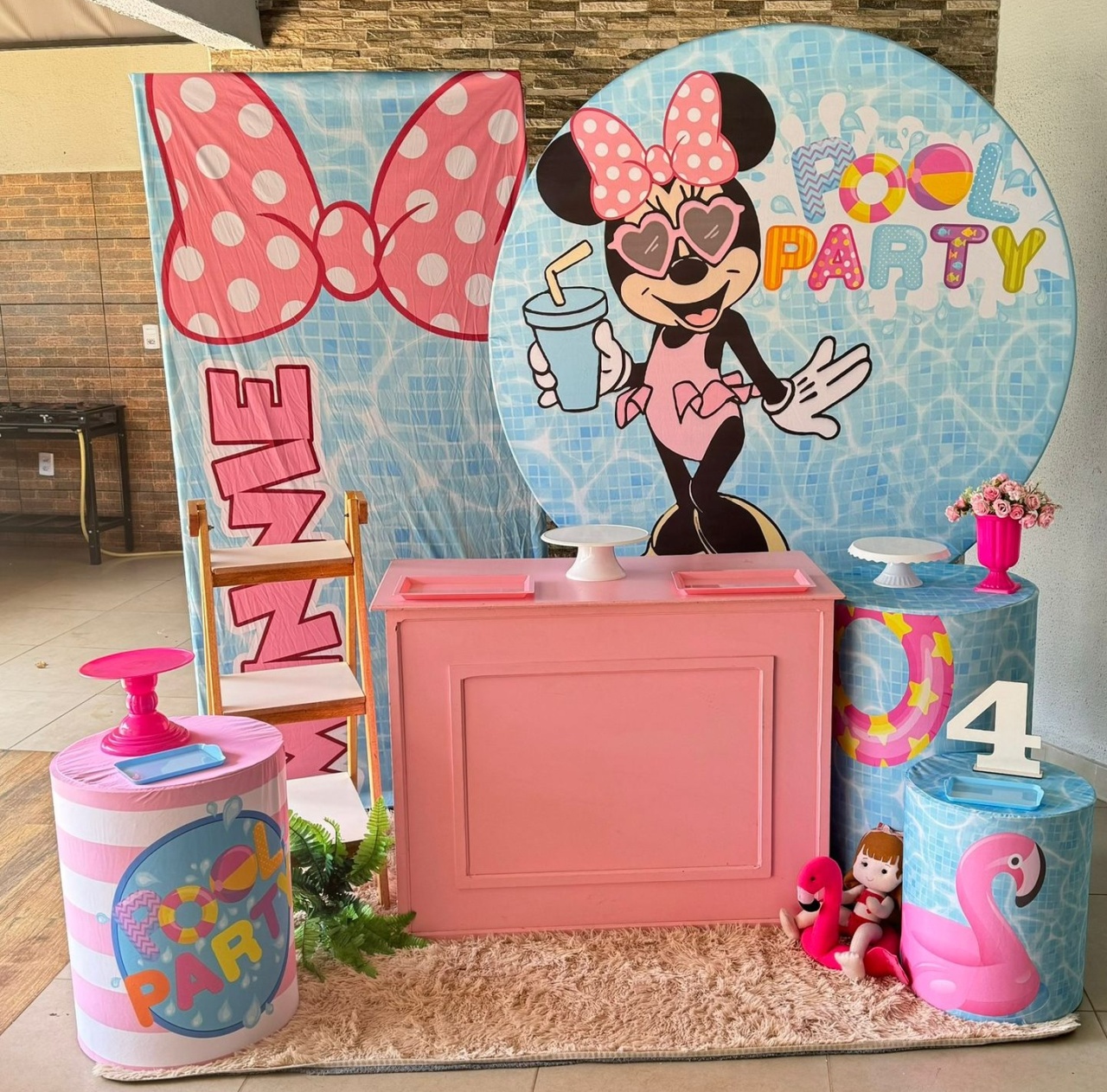 Minnie Pool Party + Lateral E Bomber - suh pegue monte 