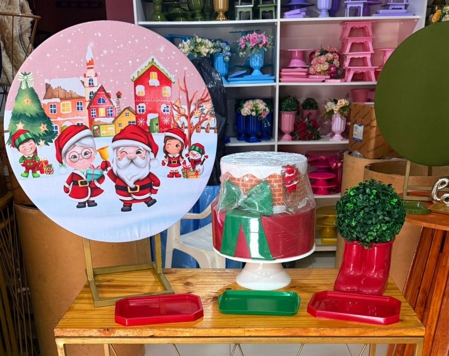 Festa Na Mesa Natal  ( Sem Mesa)   - suh pegue monte 