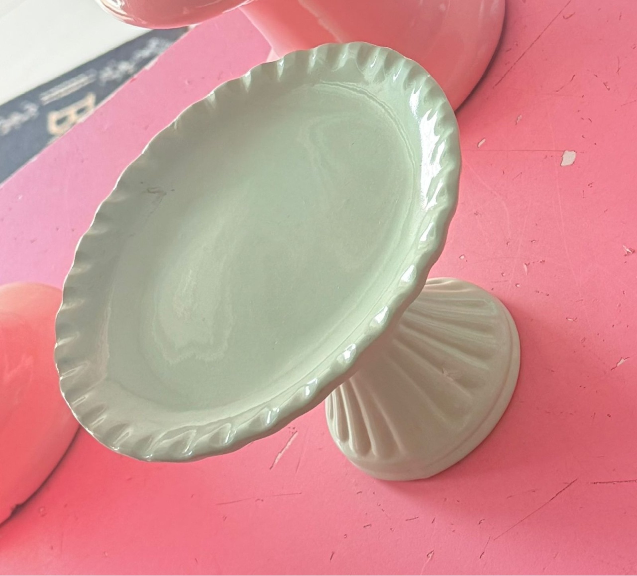 Bandeja Ceramica G Branco  - suh pegue monte 