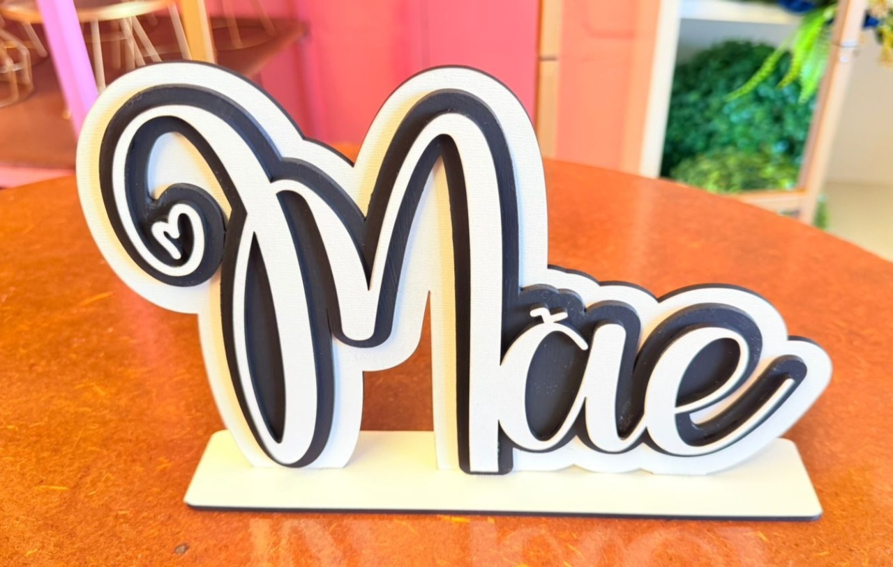 Display Mae 5  Mdf Branco    - suh pegue monte 