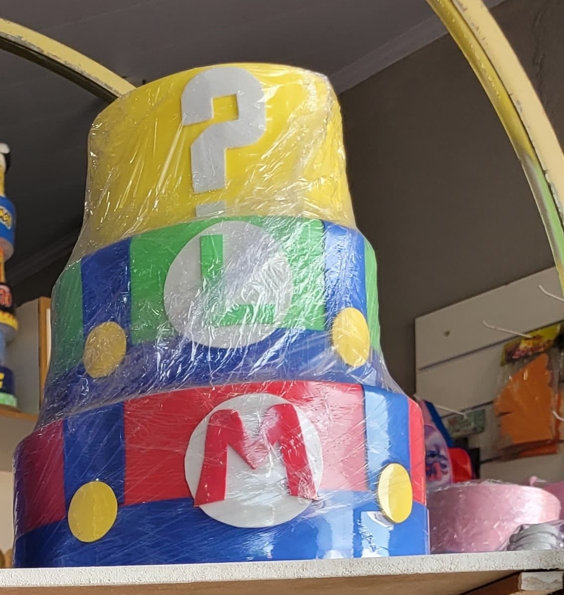 Bolo Fake Super Mario - suh pegue monte 