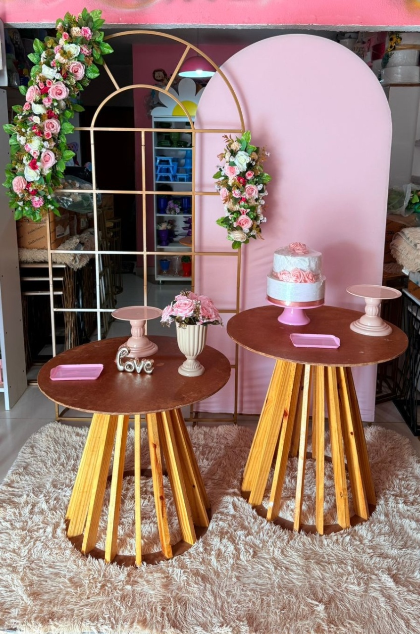 Painel Janela + Romano Rosa Bebe + Rustica G   - suh pegue monte 