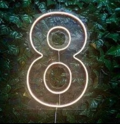 Idade Em Led Luminario 8 Em Falta - suh pegue monte 