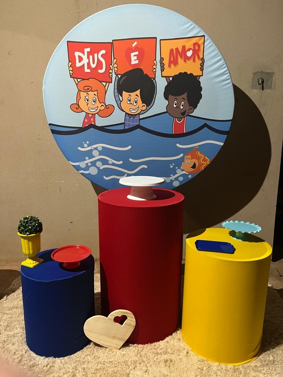 Três Palavrinhas Menino - 1,30Cm  - suh pegue monte 