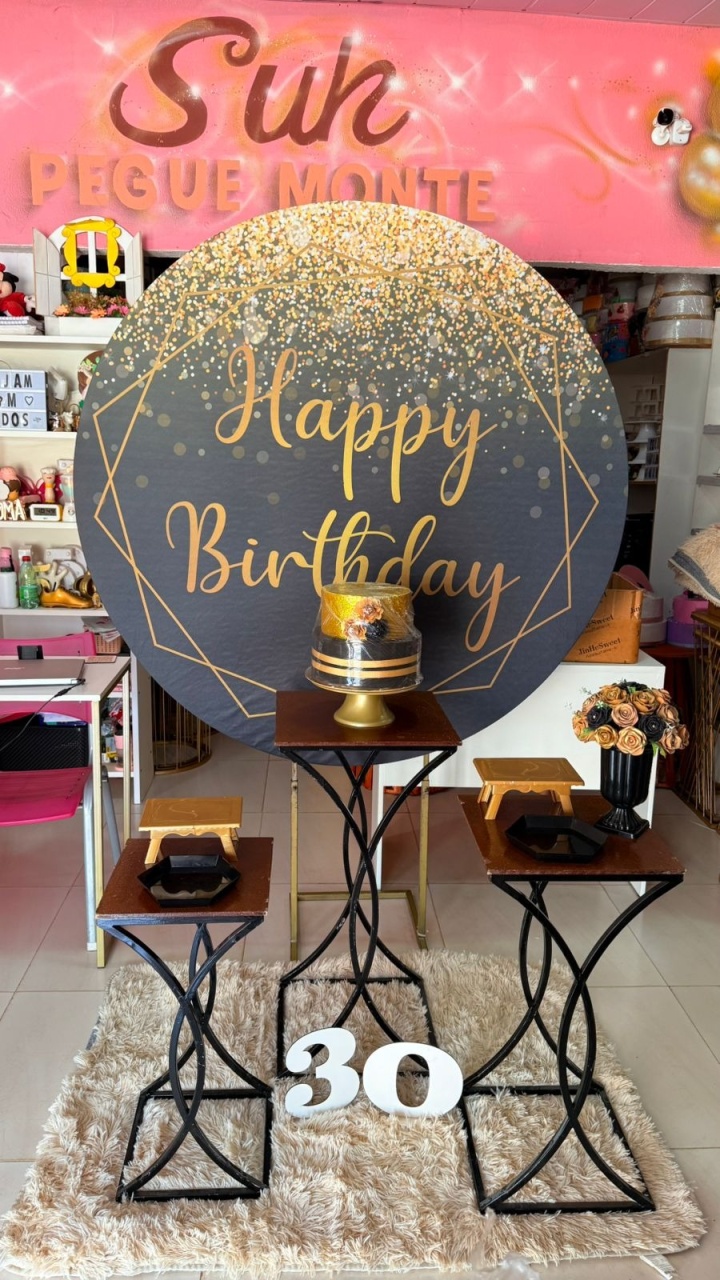 Happy Birthday  Preto + Trio Tx Preta - suh pegue monte 