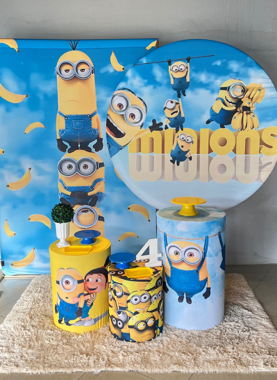 Minions + Retangular - suh pegue monte 