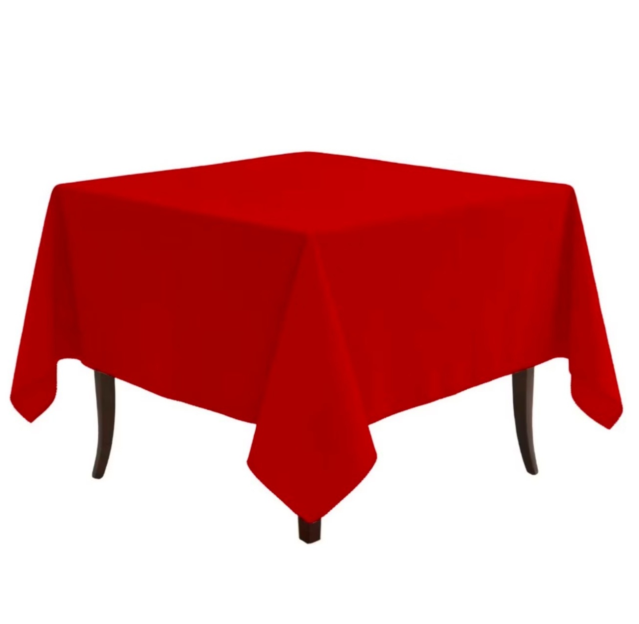 Forro de Mesa 4 Lugares Vermelho (Mesa Posta) Tradicional - suh pegue monte 