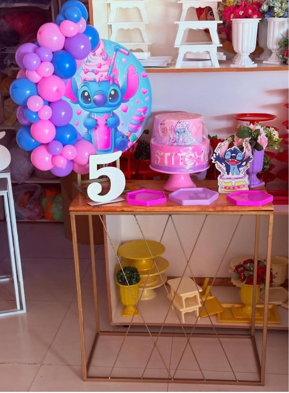 Festa Na Mesa Stitch 4 + Mesa  - suh pegue monte 