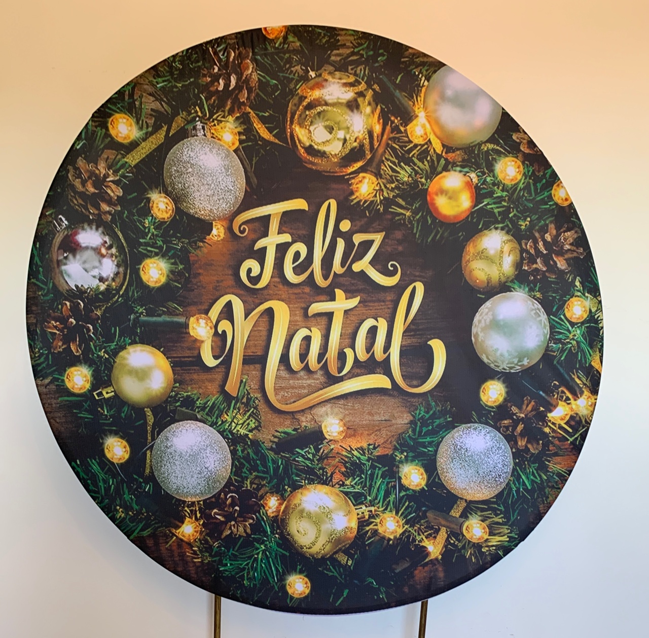 Painel Redondo Natal 1 - AMORETTO LOCAÇÕES