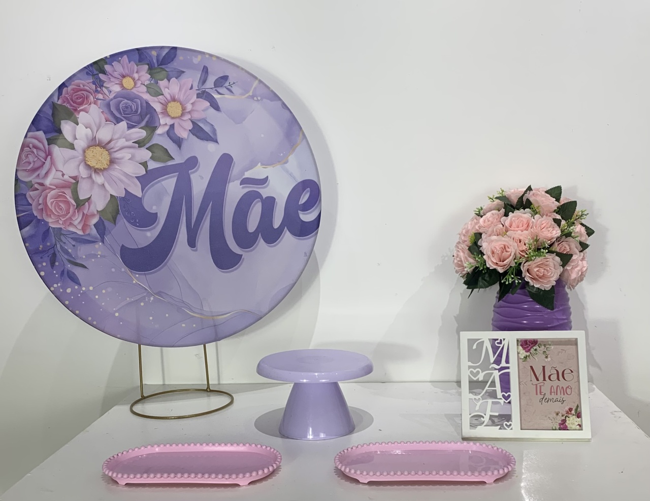Festa Na Mesa Dia das Mães 3 - AMORETTO LOCAÇÕES