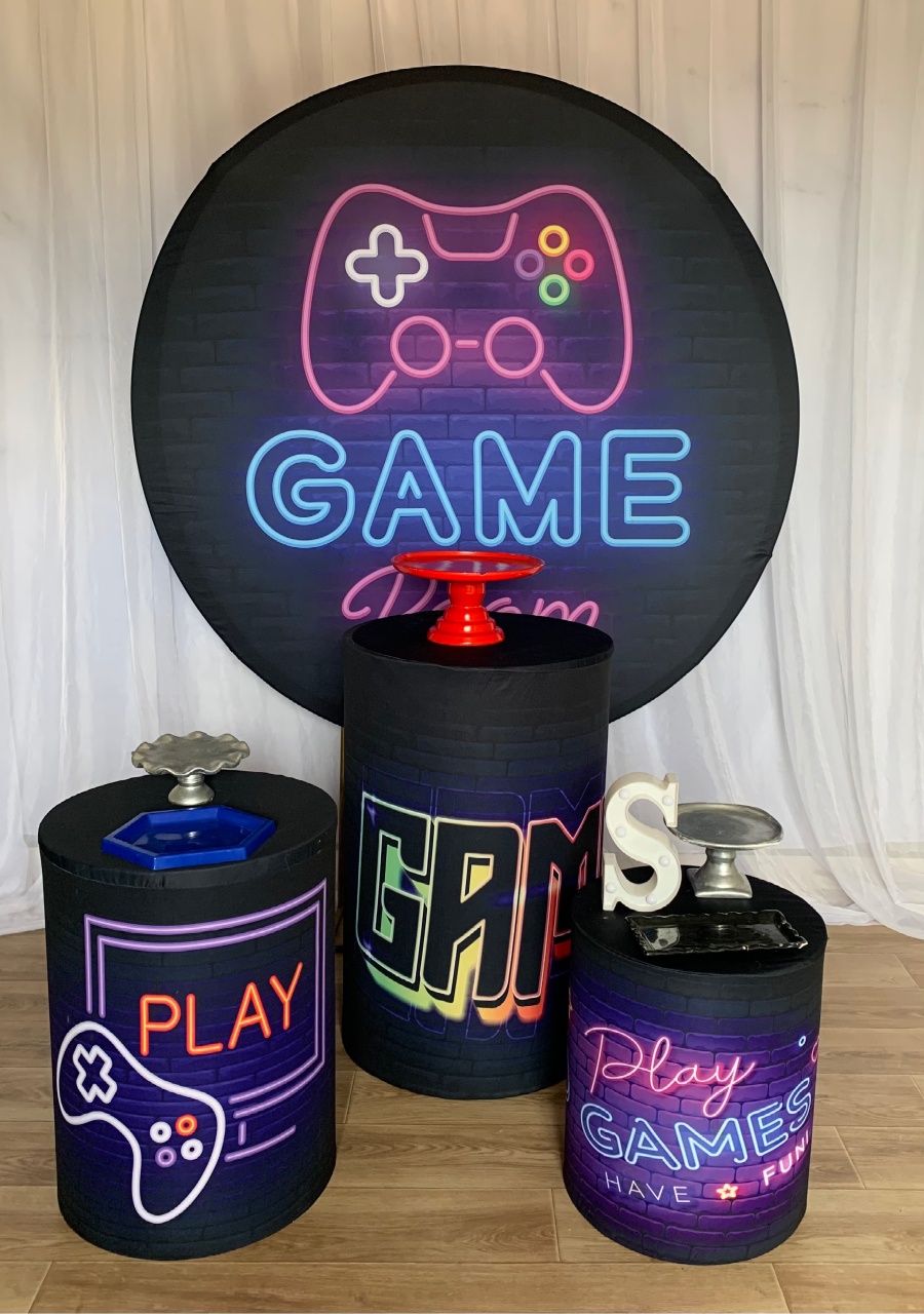 Kit Prata Game - AMORETTO LOCAÇÕES